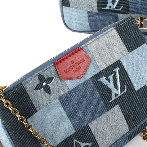 louis vuitton multi pochette denim